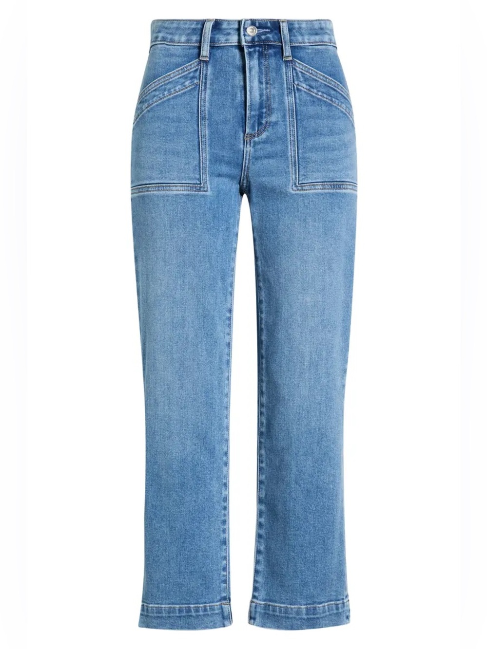NWT PAIGE Quincy Mid-Rise Ankle Jean Size 27